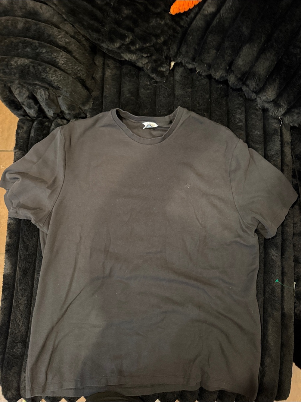 Calvin Klein Black Short Sleeve Crew T-Shirt